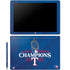 2023 World Series Champions Texas Rangers Galaxy Book 12in Skin