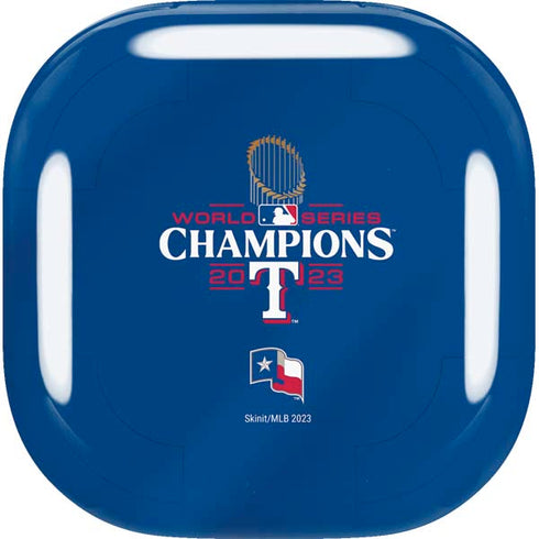 2023 World Series Champions Texas Rangers Galaxy Buds Live Skin