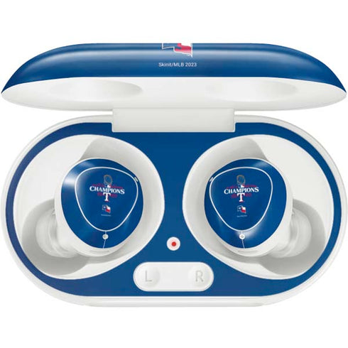 2023 World Series Champions Texas Rangers Galaxy Buds Plus Skin