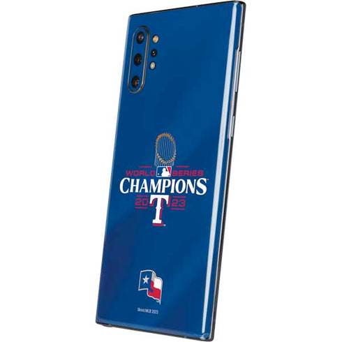 2023 World Series Champions Texas Rangers Galaxy Note 10 Plus Skin