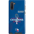 2023 World Series Champions Texas Rangers Galaxy Note 10 Pro Case