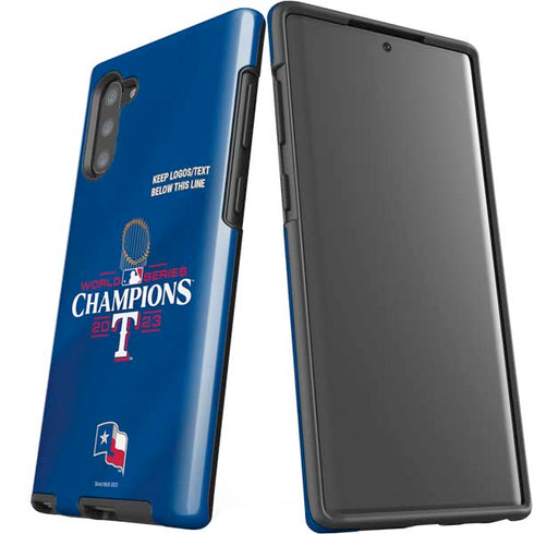 2023 World Series Champions Texas Rangers Galaxy Note 10 Pro Case