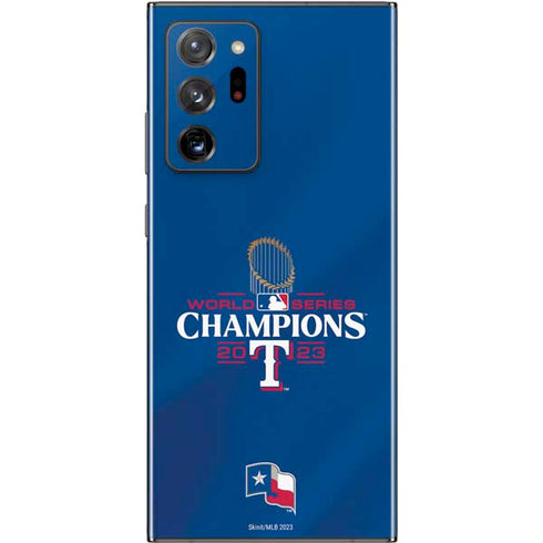 2023 World Series Champions Texas Rangers Galaxy Note20 Ultra 5G Skin