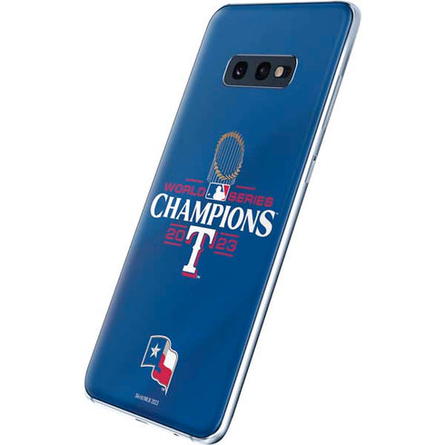 2023 World Series Champions Texas Rangers Galaxy S10e Skin