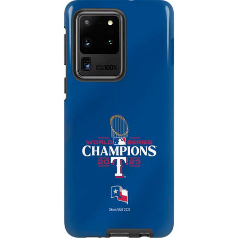 2023 World Series Champions Texas Rangers Galaxy S20 Ultra 5G Pro Case