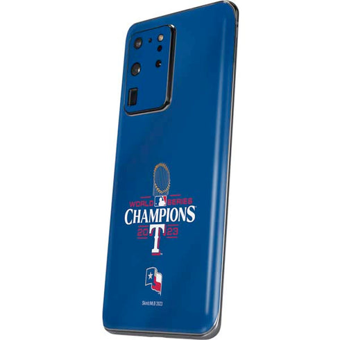 2023 World Series Champions Texas Rangers Galaxy S20 Ultra 5G Skin
