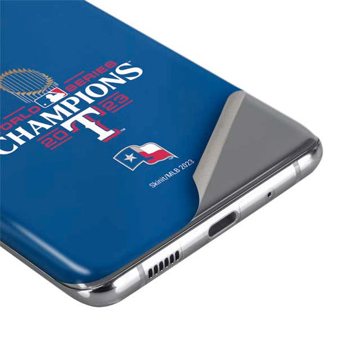 2023 World Series Champions Texas Rangers Galaxy S20 Ultra 5G Skin