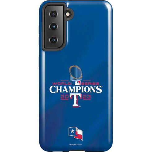 2023 World Series Champions Texas Rangers Galaxy S21 5G Pro Case
