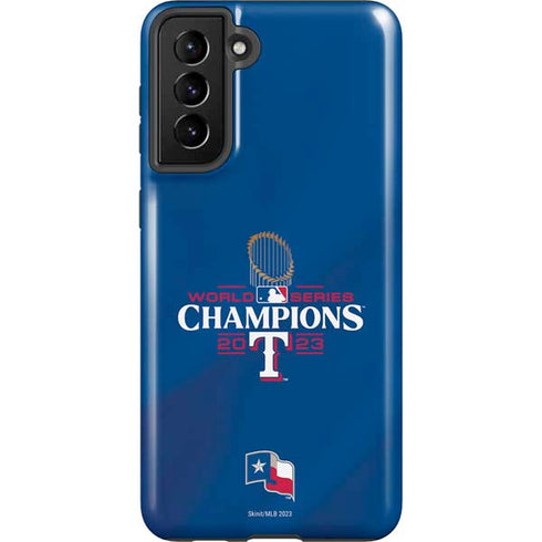 2023 World Series Champions Texas Rangers Galaxy S21 FE Pro Case