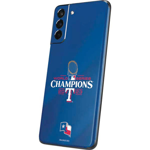 2023 World Series Champions Texas Rangers Galaxy S21 Plus 5G Skin