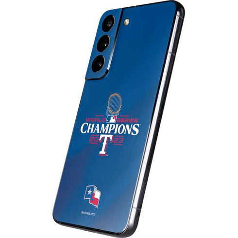 2023 World Series Champions Texas Rangers Galaxy S22 Skin