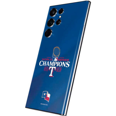 2023 World Series Champions Texas Rangers Galaxy S22 Ultra Skin