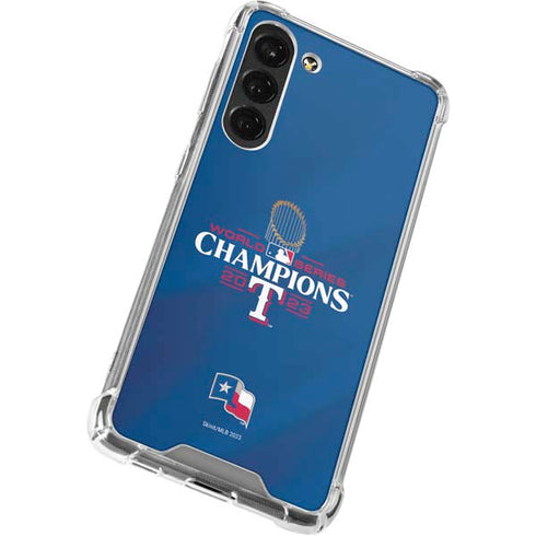 2023 World Series Champions Texas Rangers Galaxy S23 Plus Clear Case