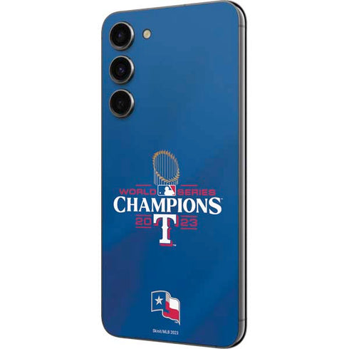 2023 World Series Champions Texas Rangers Galaxy S23 Plus Skin