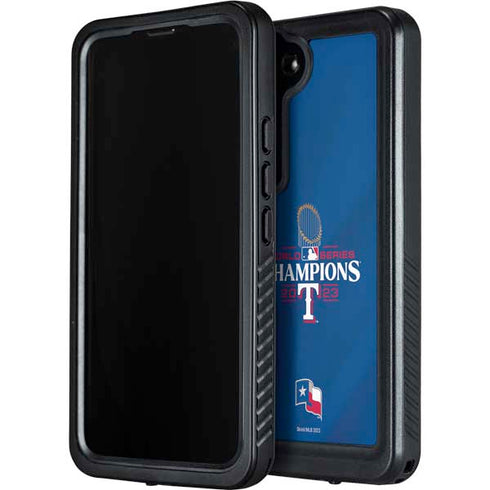 2023 World Series Champions Texas Rangers Galaxy S23 Plus Waterproof Case