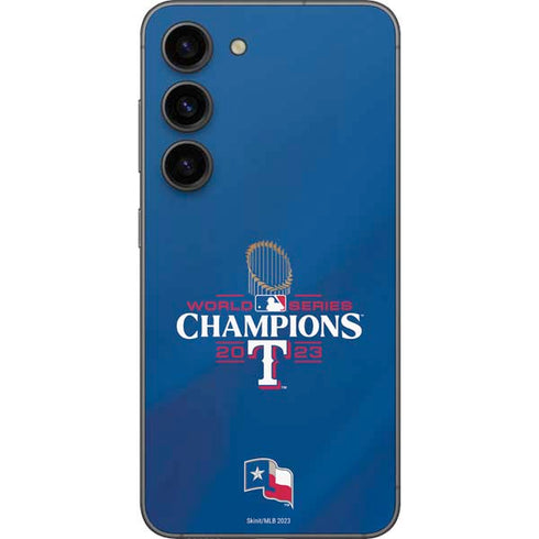 2023 World Series Champions Texas Rangers Galaxy S23 Skin