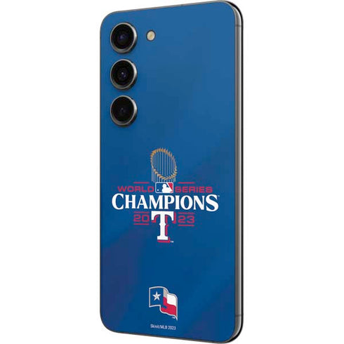 2023 World Series Champions Texas Rangers Galaxy S23 Skin