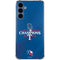 2023 World Series Champions Texas Rangers Galaxy S24 Clear Case