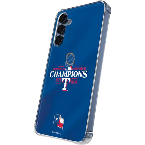 2023 World Series Champions Texas Rangers Galaxy S24 Clear Case