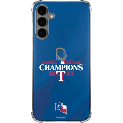 2023 World Series Champions Texas Rangers Galaxy S24 Plus Clear Case
