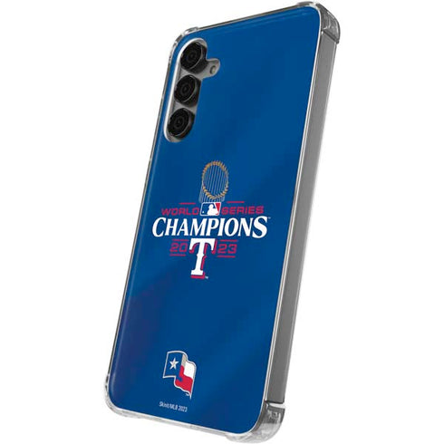 2023 World Series Champions Texas Rangers Galaxy S24 Plus Clear Case