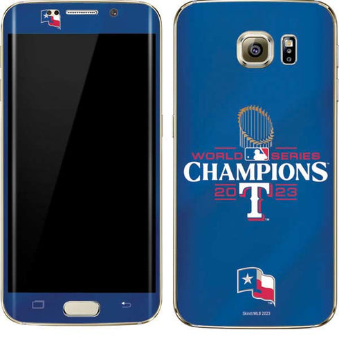 2023 World Series Champions Texas Rangers Galaxy S7 Edge Skin