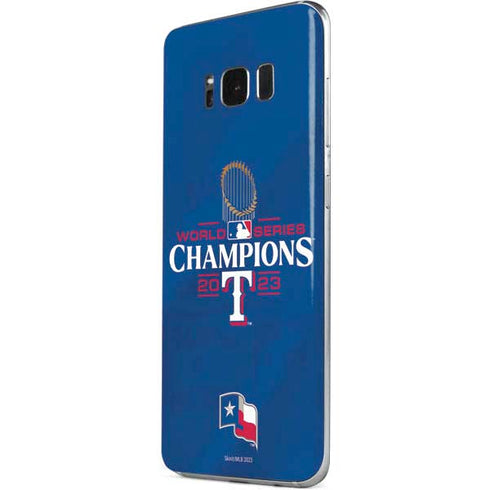 2023 World Series Champions Texas Rangers Galaxy S8 Plus Skin