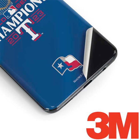 2023 World Series Champions Texas Rangers Galaxy S9 Plus Skin