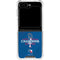 2023 World Series Champions Texas Rangers Galaxy Z Flip5 5G Clear Case