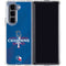 2023 World Series Champions Texas Rangers Galaxy Z Fold5 5G Clear Case