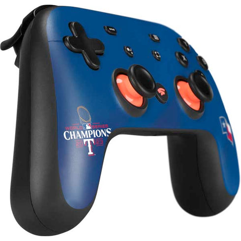 2023 World Series Champions Texas Rangers Google Stadia Controller Skin