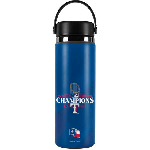 2023 World Series Champions Texas Rangers Hydro Flask 20oz Wide Mouth Skin