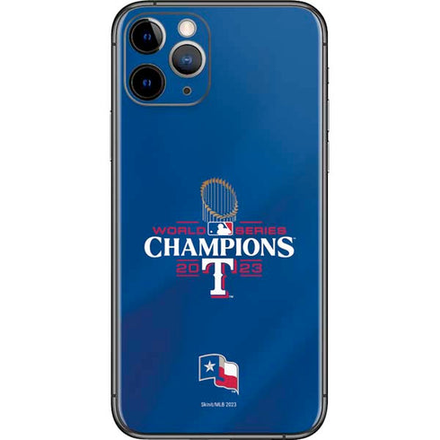 2023 World Series Champions Texas Rangers iPhone 11 Pro Skin