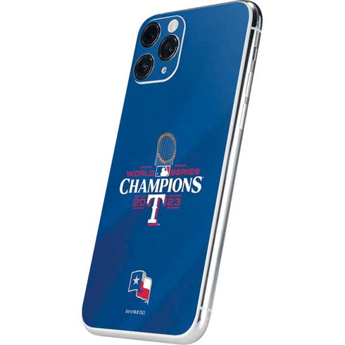 2023 World Series Champions Texas Rangers iPhone 11 Pro Skin