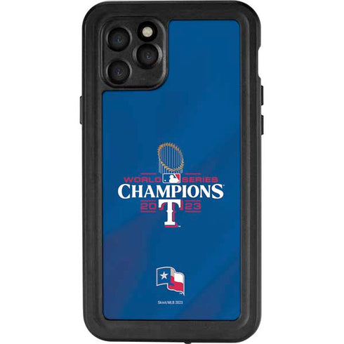 2023 World Series Champions Texas Rangers iPhone 11 Pro Waterproof Case