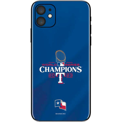2023 World Series Champions Texas Rangers iPhone 11 Skin