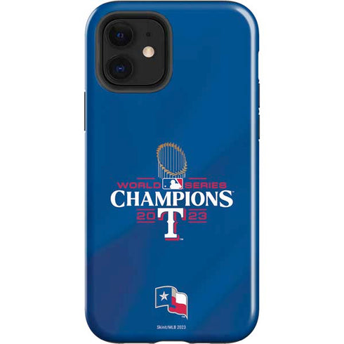 2023 World Series Champions Texas Rangers iPhone 12 Impact Case