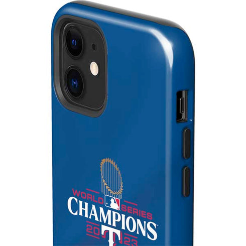 2023 World Series Champions Texas Rangers iPhone 12 Impact Case