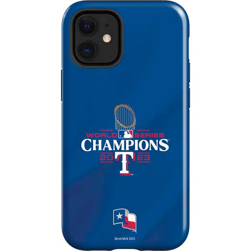 2023 World Series Champions Texas Rangers iPhone 12 Mini Impact Case