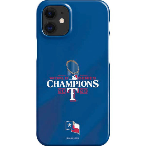 2023 World Series Champions Texas Rangers iPhone 12 Mini Lite Case
