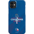 2023 World Series Champions Texas Rangers iPhone 12 Mini Lite Case