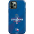 2023 World Series Champions Texas Rangers iPhone 12 Pro Impact Case