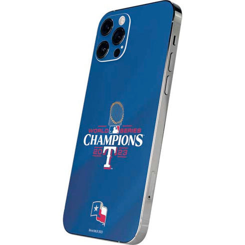 2023 World Series Champions Texas Rangers iPhone 12 Pro Max Skin