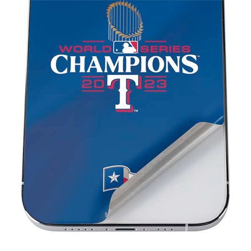 2023 World Series Champions Texas Rangers iPhone 12 Pro Max Skin