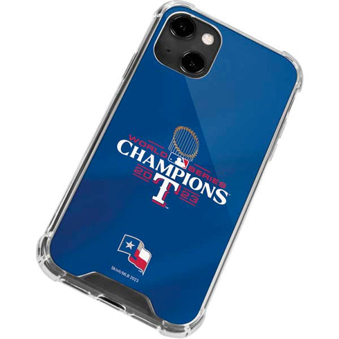 2023 World Series Champions Texas Rangers iPhone 13 Clear Case