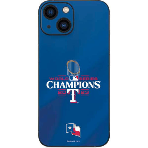 2023 World Series Champions Texas Rangers iPhone 13 Mini Skin