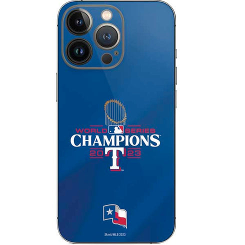 2023 World Series Champions Texas Rangers iPhone 13 Pro Skin