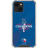 2023 World Series Champions Texas Rangers iPhone 14 Plus Clear Case
