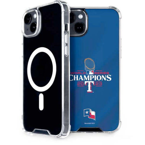 2023 World Series Champions Texas Rangers iPhone 14 Plus MagSafe Case