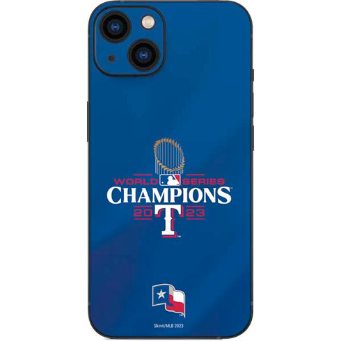 2023 World Series Champions Texas Rangers iPhone 14 Plus Skin